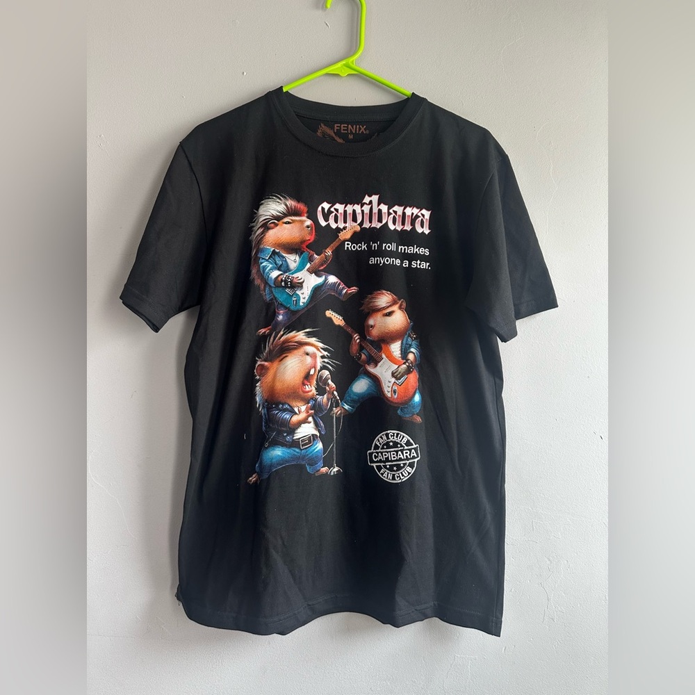 Fenix Black Capibara Men's Short Sleeve Tee